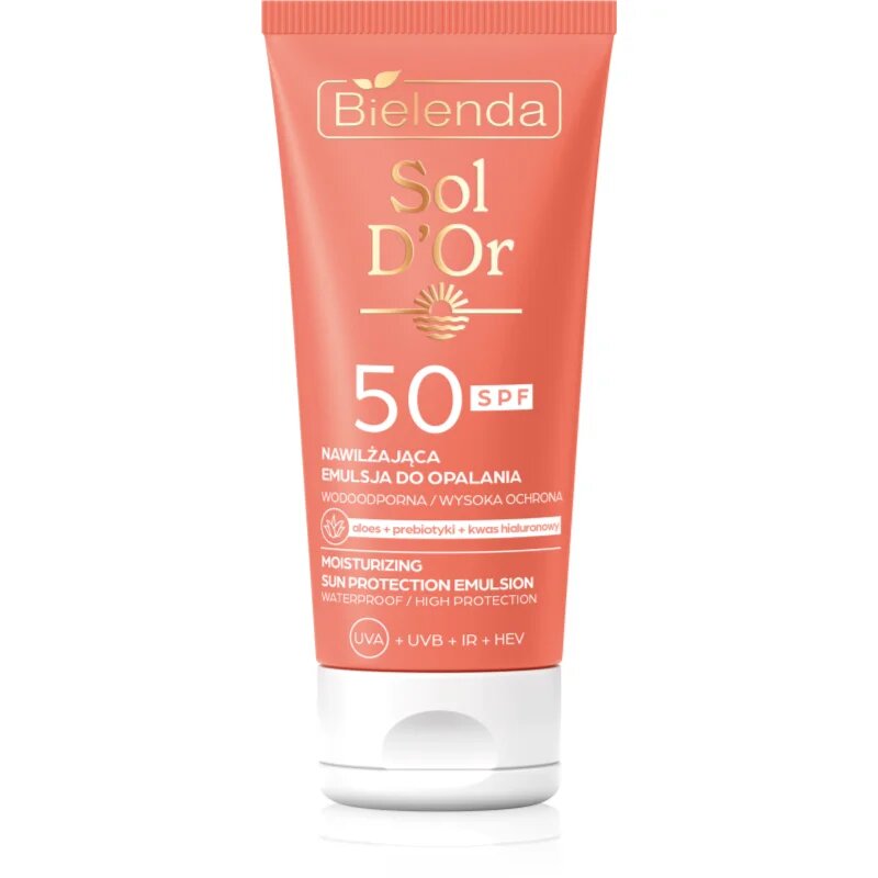 Bielenda Sol D’or emulzija za sončenje SPF 50 150 ml