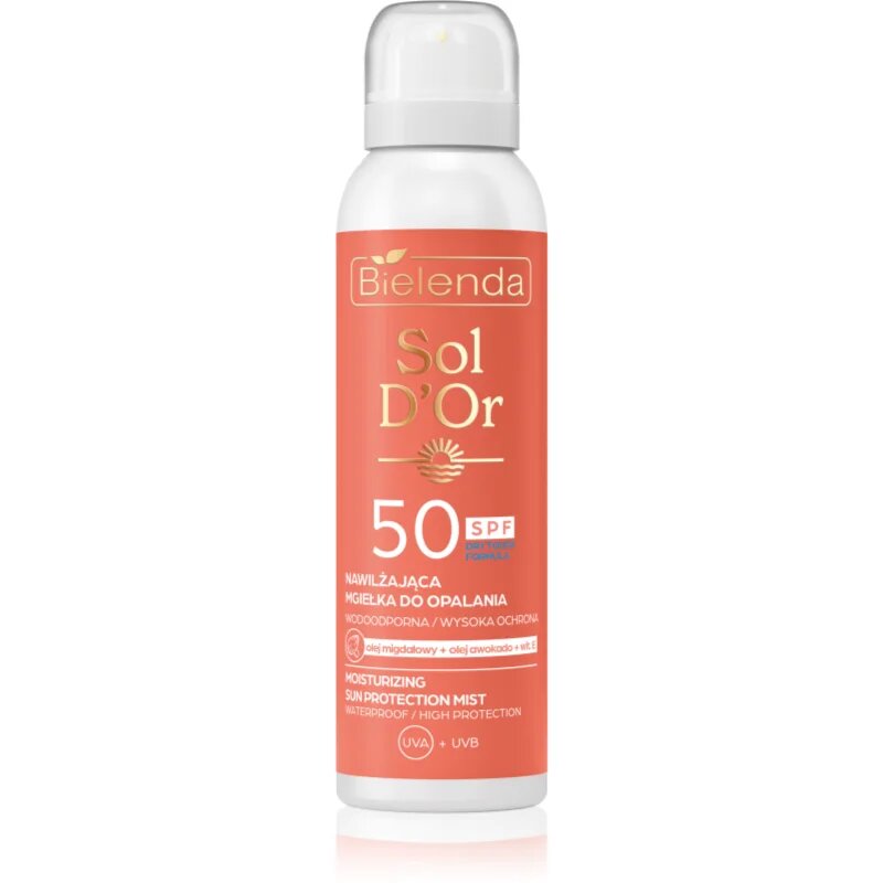 Bielenda Sol D’or meglica za sončenje v pršilu SPF 50 100 ml