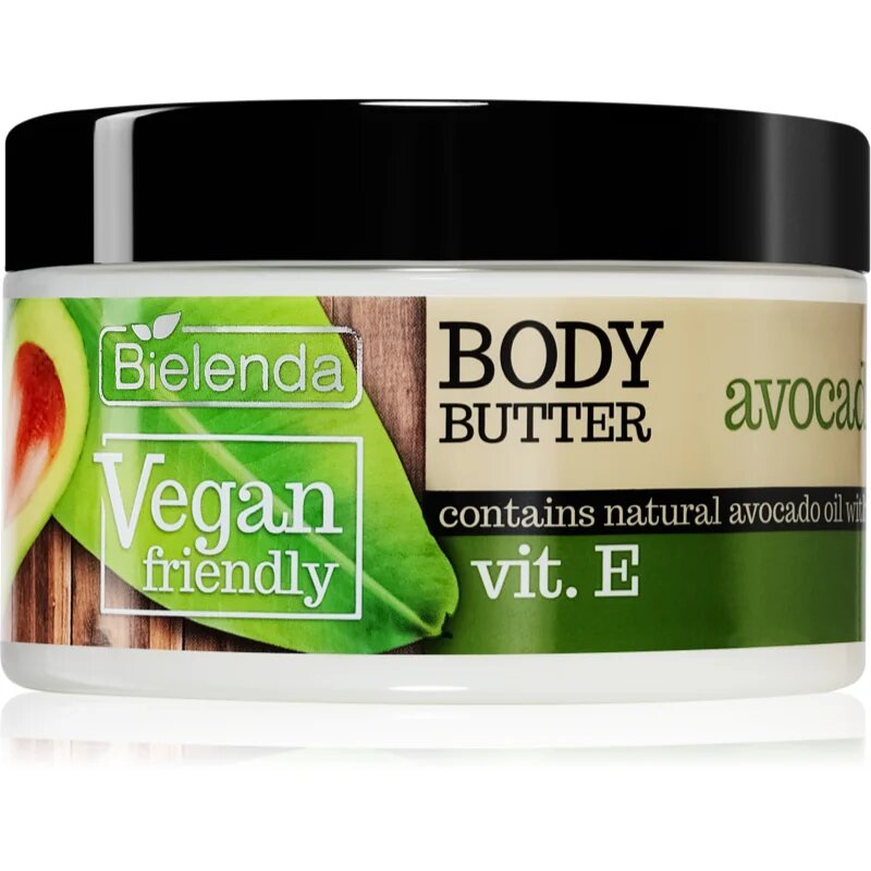 Bielenda Vegan Friendly Avocado maslo za telo s hranilnim učinkom 250 ml