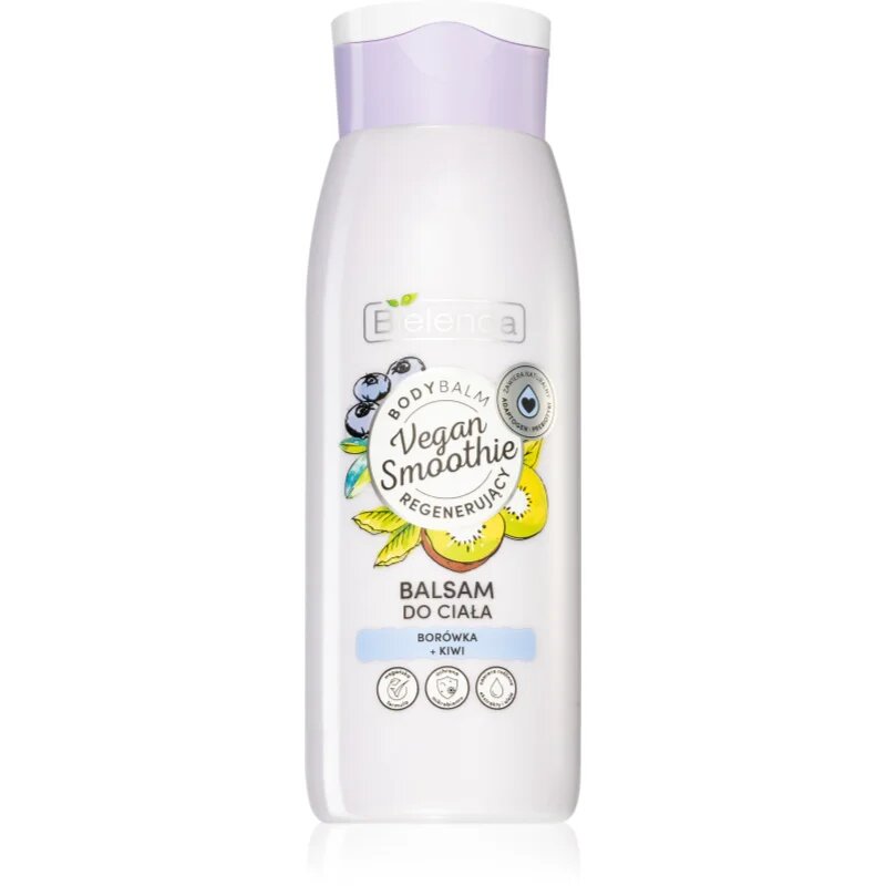 Bielenda Vegan Smoothie Blueberry + Kiwi vlažilni balzam za telo 400 ml