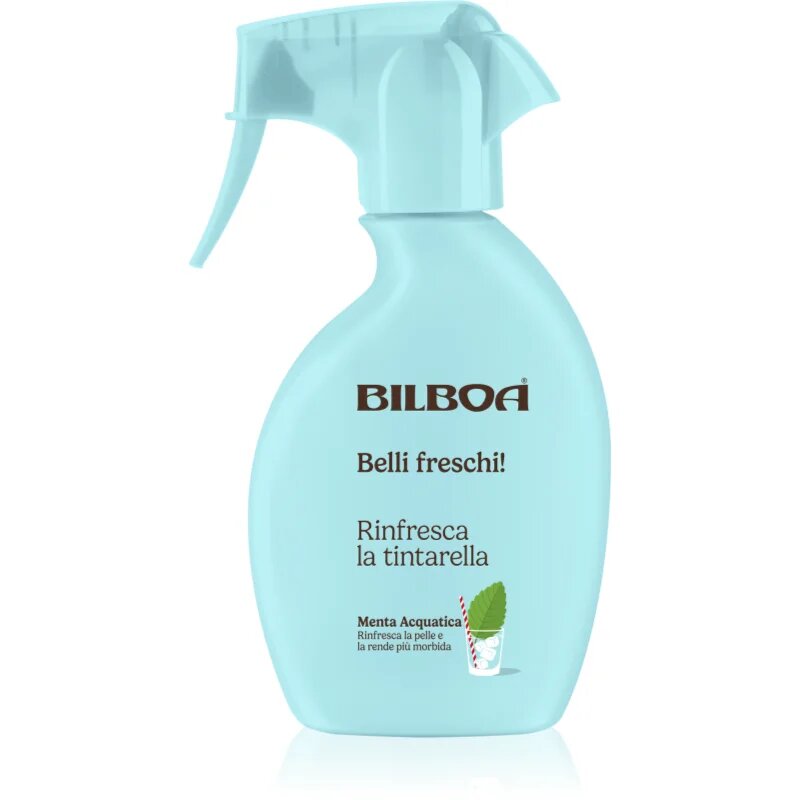 Bilboa Belli Freschi Aquabronze losjon za po sončenju z meto 250 ml