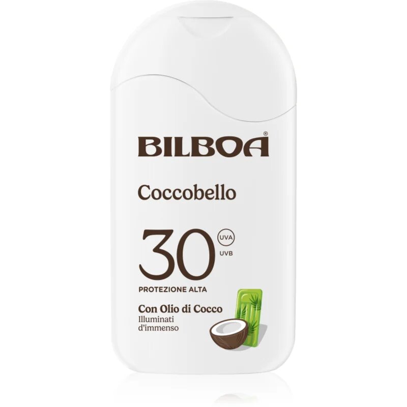 Bilboa Coccobello Latte losjon za sončenje s kokosovim oljem SPF 30 200 ml