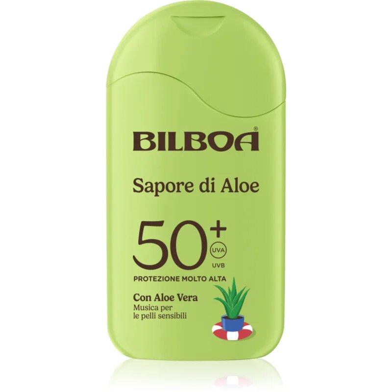 Bilboa Sapore di Aloe Latte losjon za sončenje z aloe vero SPF 50+ 200 ml