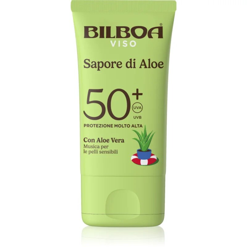Bilboa Sapore di Aloe Viso krema za sončenje z aloe vero SPF 50+ 40 ml
