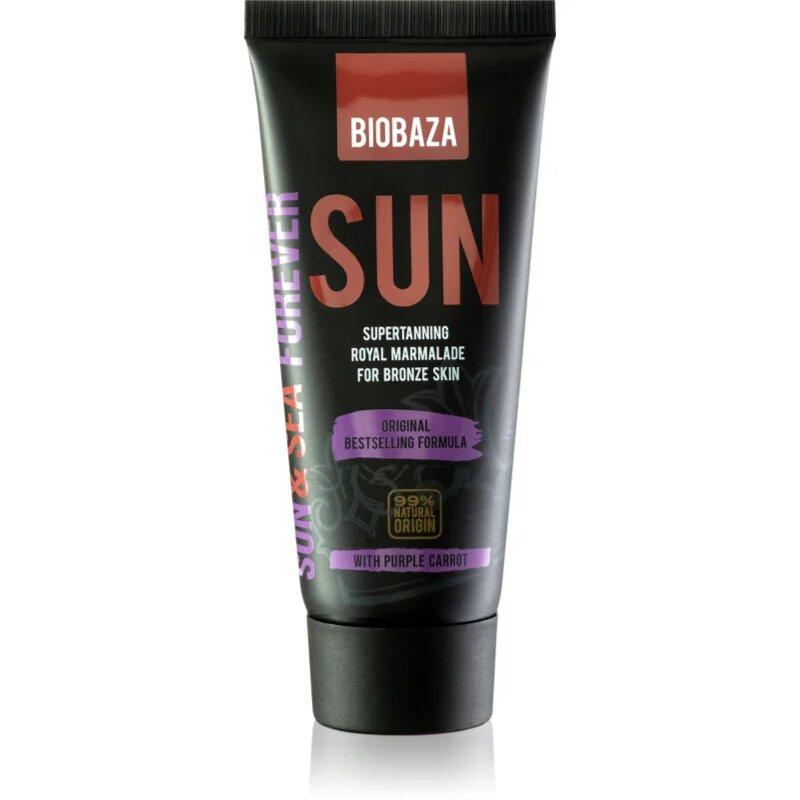 BIOBAZA Sun krema za sončenje z betakarotenom 30 ml