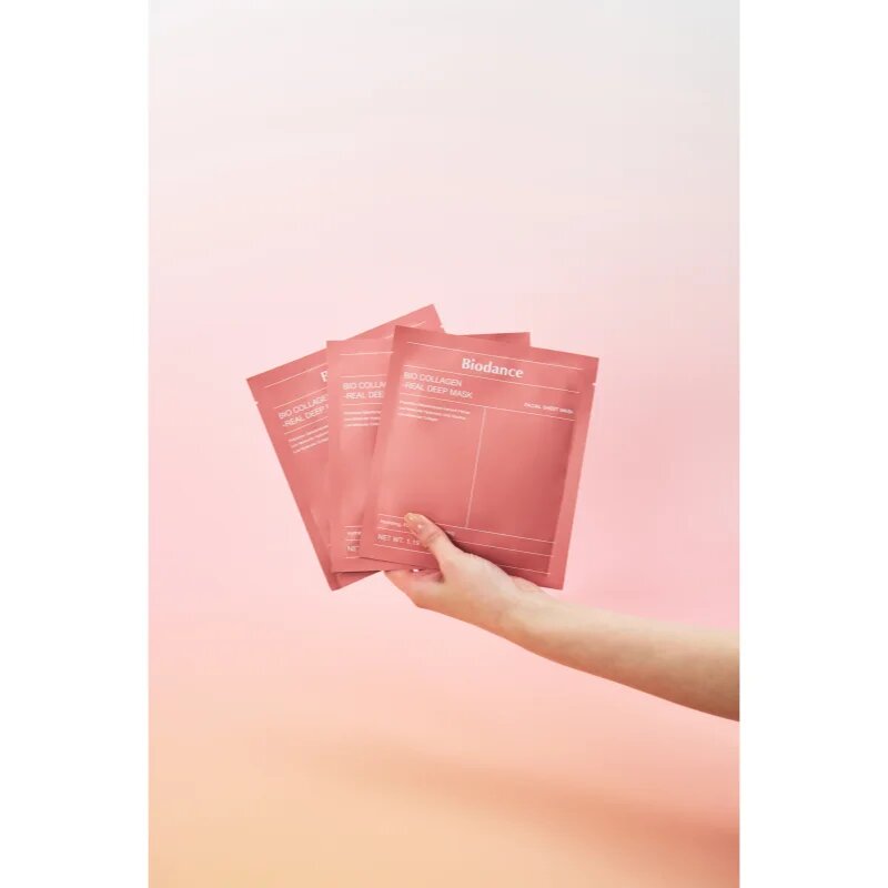 Biodance Bio-Collagen Real Deep Mask intenzivna hidrogelna maska za hidracijo kože in zmanjšanje por 34 g
