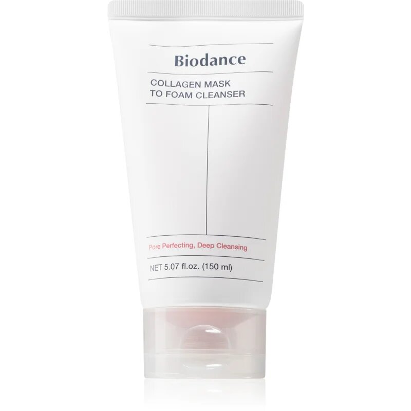 Biodance Collagen Mask To Foam Cleanser globinsko čistilna maska za obraz s kolagenom 150 ml