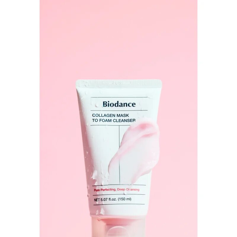 Biodance Collagen Mask To Foam Cleanser globinsko čistilna maska za obraz s kolagenom 150 ml