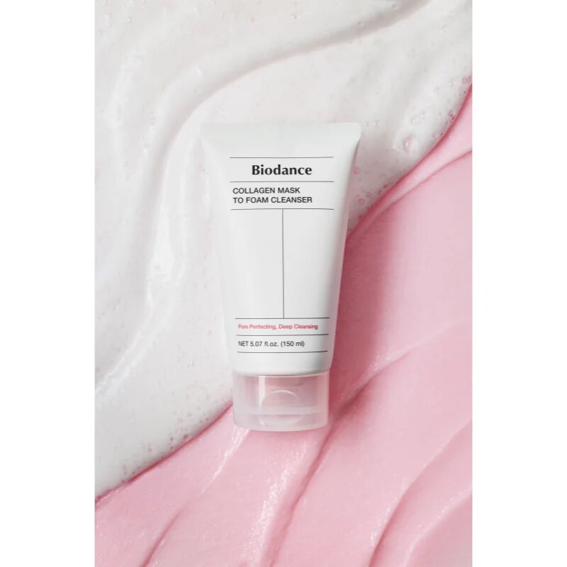 Biodance Collagen Mask To Foam Cleanser globinsko čistilna maska za obraz s kolagenom 150 ml