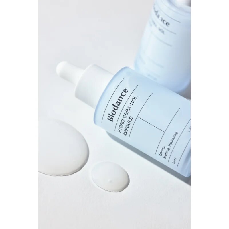 Biodance Hydro Cera-nol Ampoule vlažilni serum za obraz s pomirjajočim učinkom 50 ml