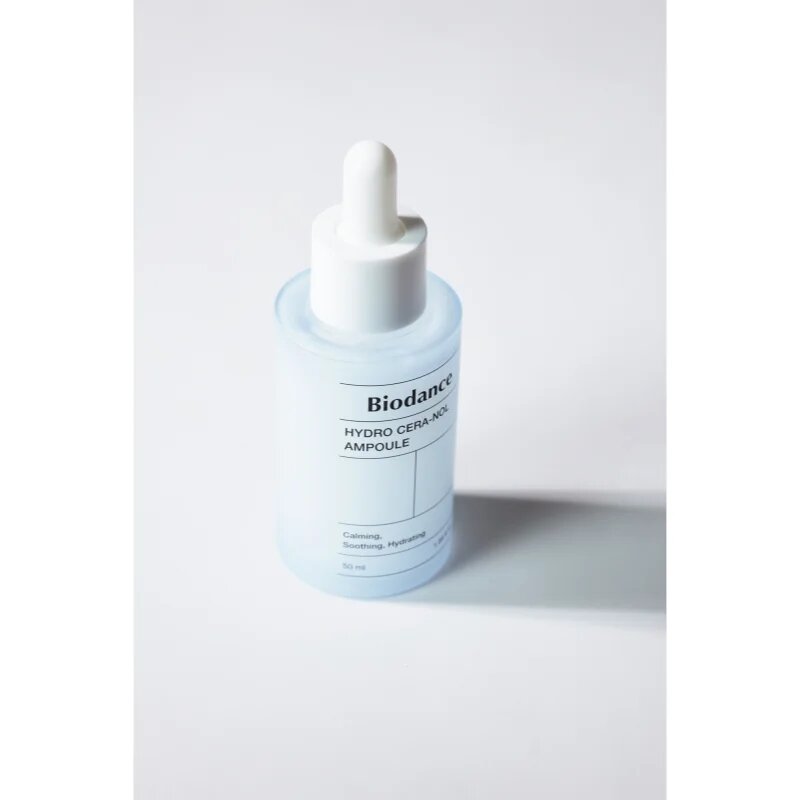 Biodance Hydro Cera-nol Ampoule vlažilni serum za obraz s pomirjajočim učinkom 50 ml