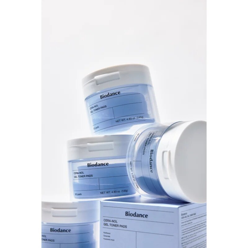 Biodance Hydro Cera-nol Gel Toner Pads tonizirajoče blazinice za intenzivno hidracijo 60 kos