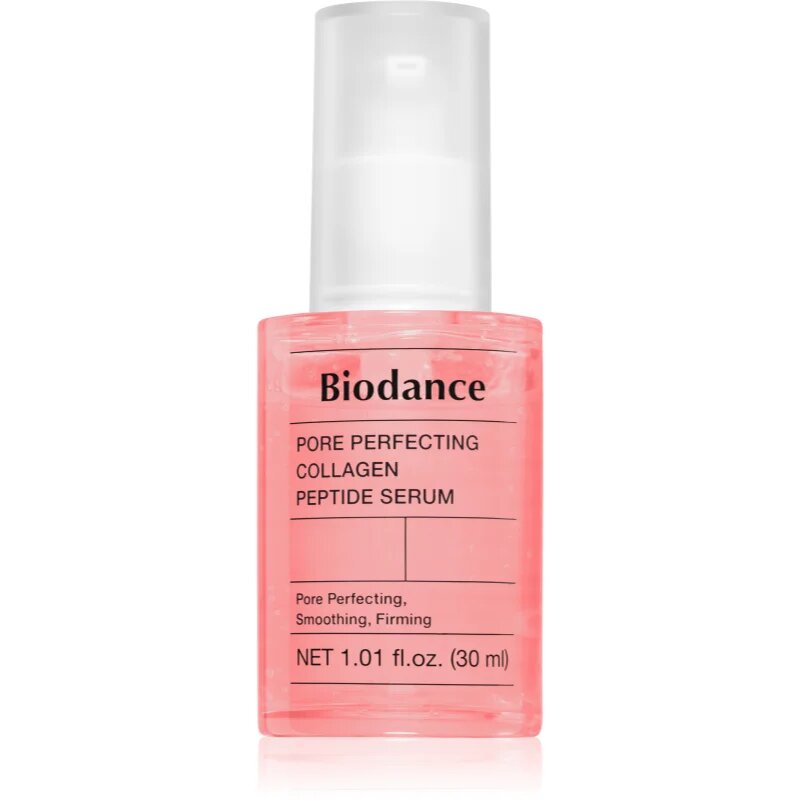 Biodance Pore Perfecting Collagen Peptide Serum regeneracijski in vlažilni serum za razširjene pore in gube 30 ml