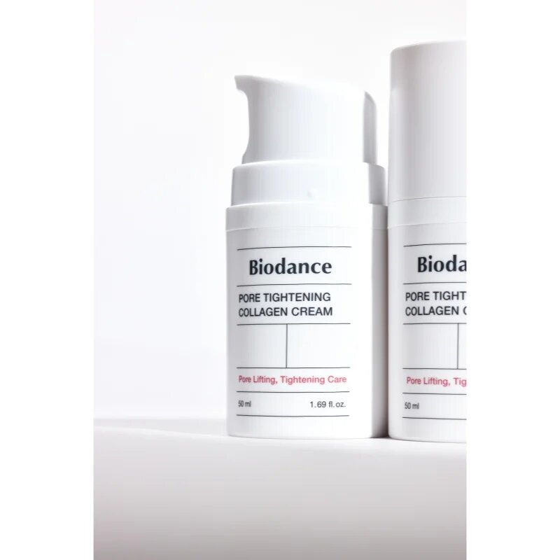 Biodance Pore Tightening Collagen Cream vlažilna in gladilna krema za obraz za zmanjšanje por 50 ml