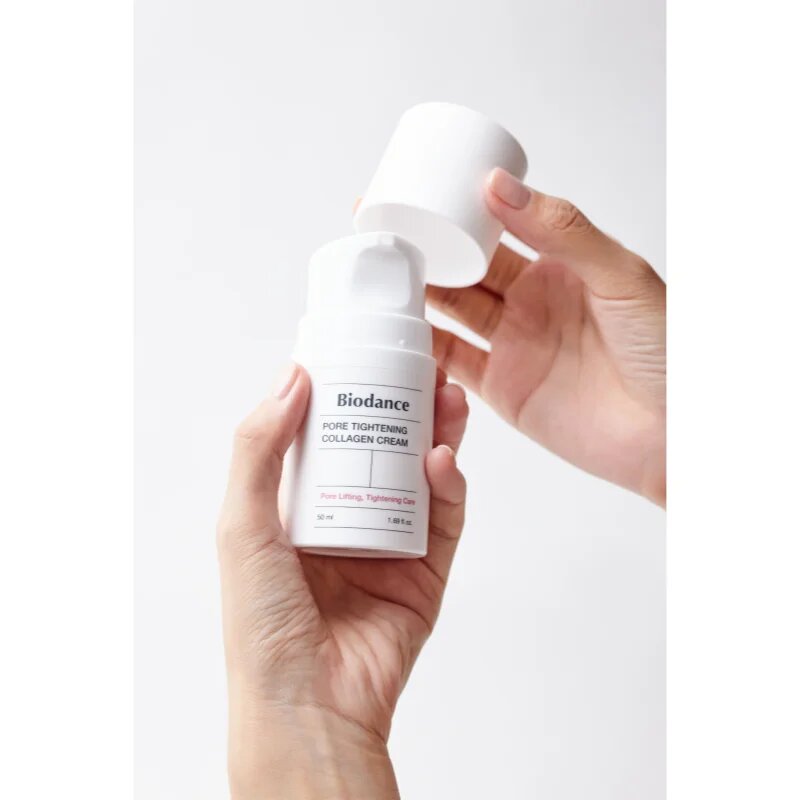 Biodance Pore Tightening Collagen Cream vlažilna in gladilna krema za obraz za zmanjšanje por 50 ml