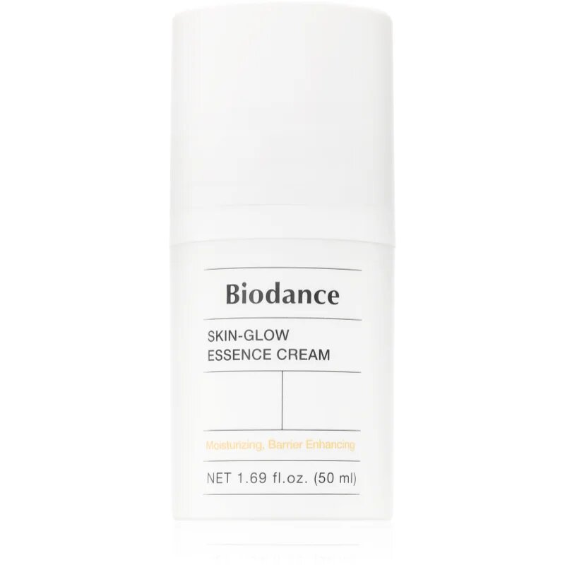 Biodance Skin Glow Essence Cream vlažilna krema za obraz za osvetlitev kože 50 ml