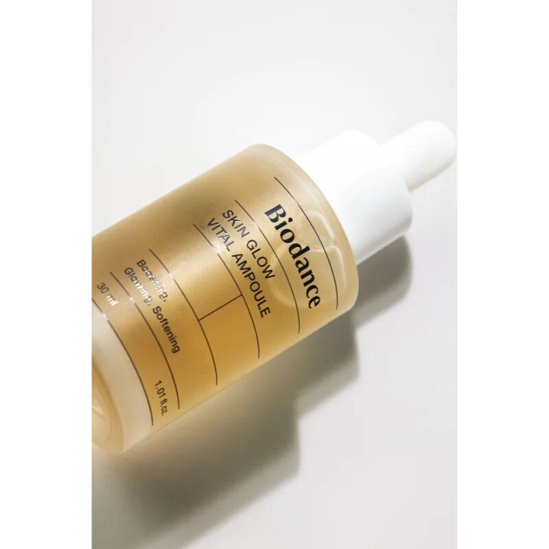 Biodance Skin Glow Vital Ampoule posvetlitveni in vlažilni serum s probiotiki 50 ml