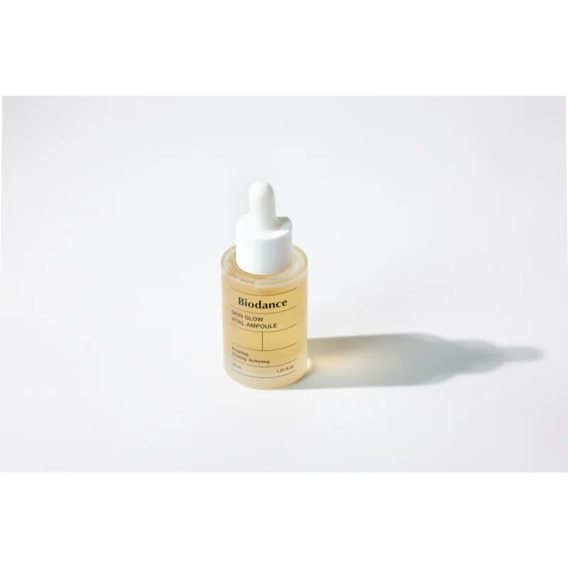 Biodance Skin Glow Vital Ampoule posvetlitveni in vlažilni serum s probiotiki 50 ml