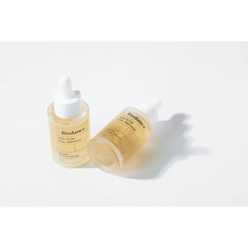 Biodance Skin Glow Vital Ampoule posvetlitveni in vlažilni serum s probiotiki 50 ml