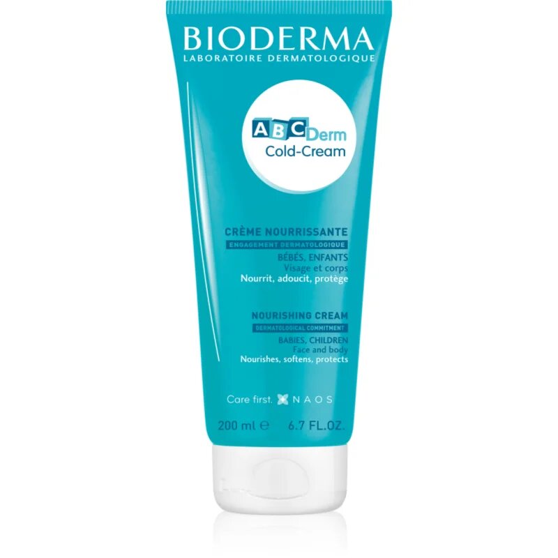 Bioderma ABC Derm Cold-Cream hranilna krema za telo za otroke 200 ml