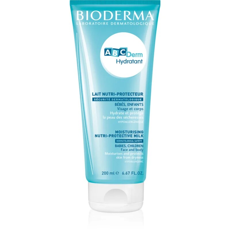 Bioderma ABC Derm Hydratant vlažilni losjon za obraz in telo 200 ml