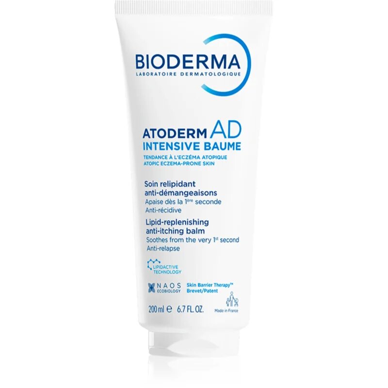 Bioderma Atoderm AD Intensive Baume intenzivni pomirjajoči balzam za zelo občutljivo suho in atopično kožo 200 ml