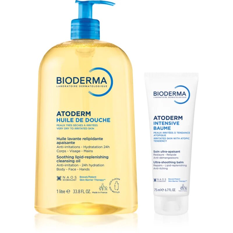Bioderma Atoderm Dry Skin Set set za suho in občutljivo kožo
