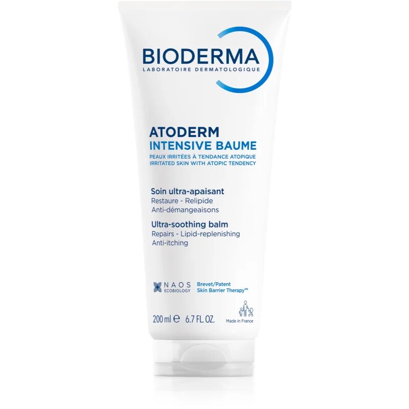 Bioderma Atoderm Intensive Baume intenzivni pomirjajoči balzam za zelo občutljivo suho in atopično kožo 200 ml