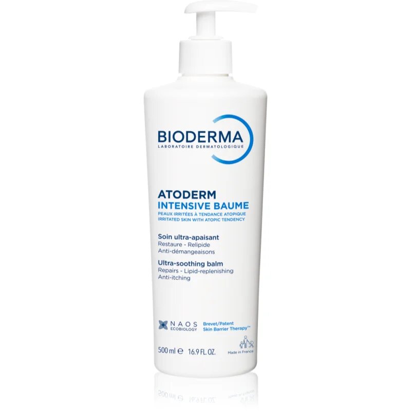 Bioderma Atoderm Intensive Baume intenzivni pomirjajoči balzam za zelo občutljivo suho in atopično kožo 500 ml