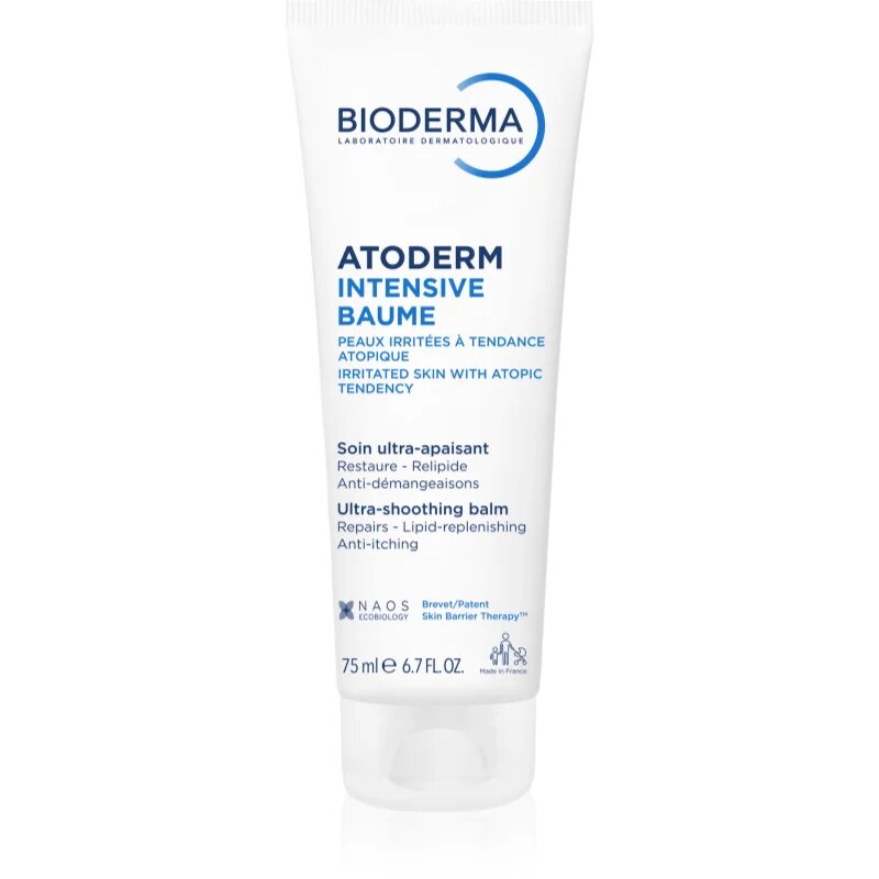 Bioderma Atoderm Intensive Baume intenzivni pomirjajoči balzam za zelo občutljivo suho in atopično kožo 75 ml