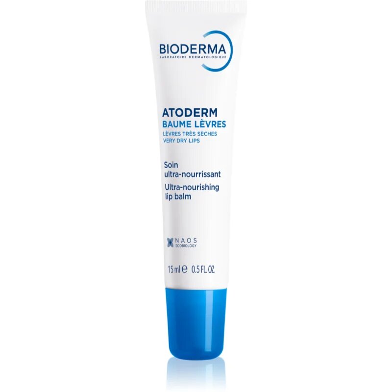 Bioderma Atoderm Lip Balm obnovitveni balzam za suhe ustnice 15 ml