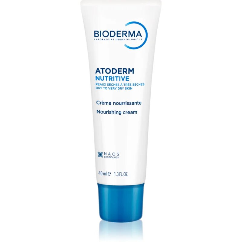Bioderma Atoderm Nutritive dnevna krema za suho in občutljivo kožo 40 ml