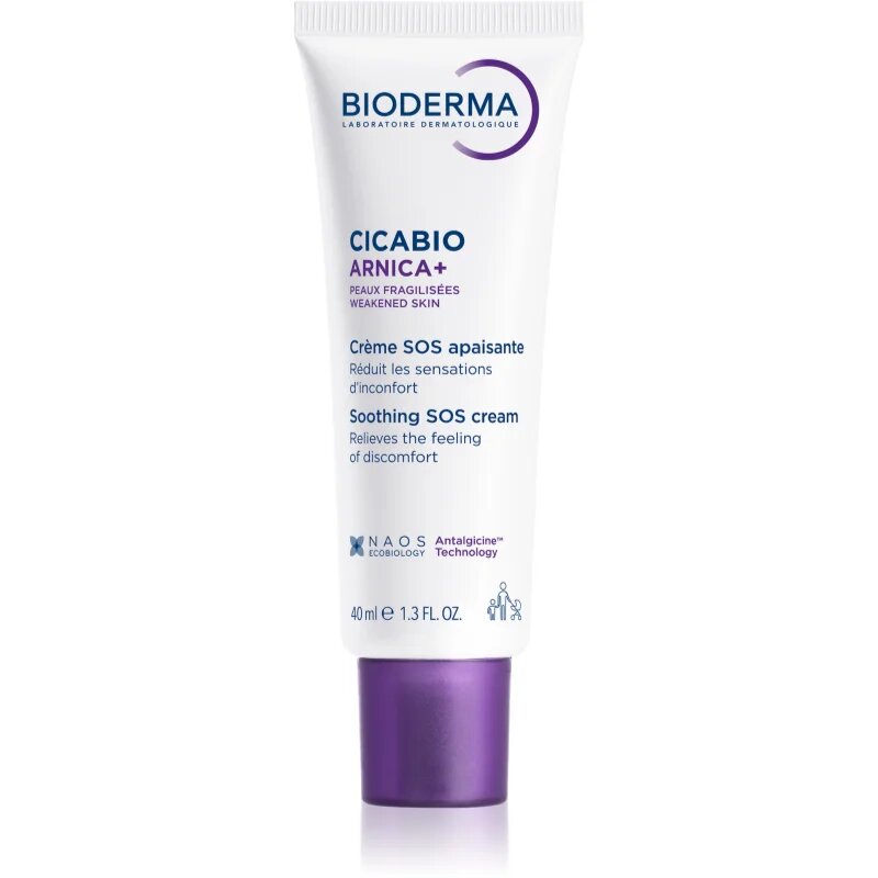 Bioderma Cicabio Arnica+ pomirjujoča krema proti modricam in udarninam 40 ml