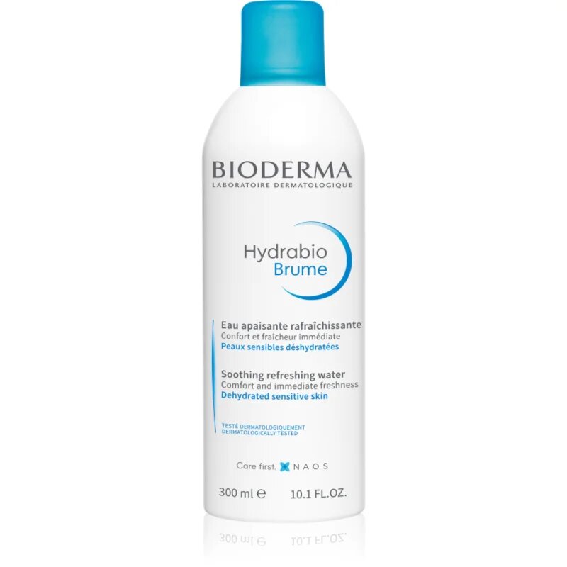 Bioderma Hydrabio Brume osvežujoča voda v pršilu za dehidrirano kožo 300 ml