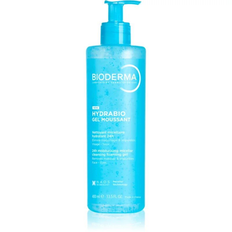 Bioderma Hydrabio Gel Moussant micelarni čistilni gel z vlažilnim učinkom 400 ml