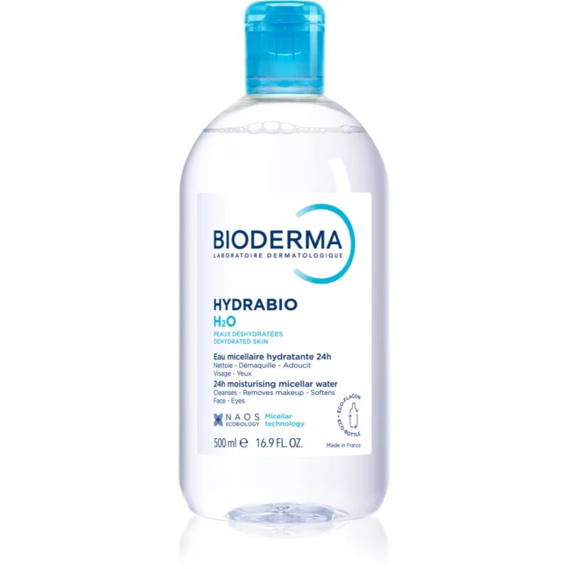 Bioderma Hydrabio H2O micelarna čistilna voda za dehidrirano kožo 500 ml