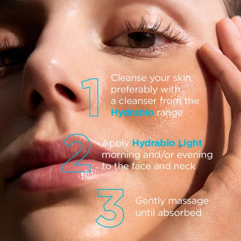 Bioderma Hydrabio Light lahka vlažilna krema za normalno do mešano kožo 40 ml
