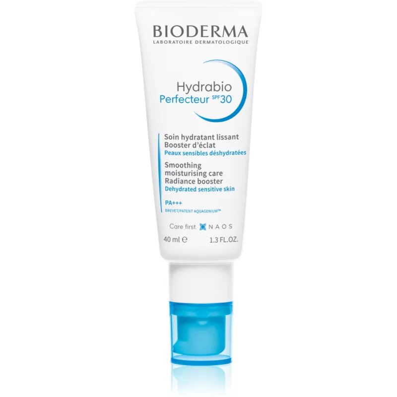 Bioderma Hydrabio Perfecteur vlažilna nega za poenotenje polti SPF 30 40 ml