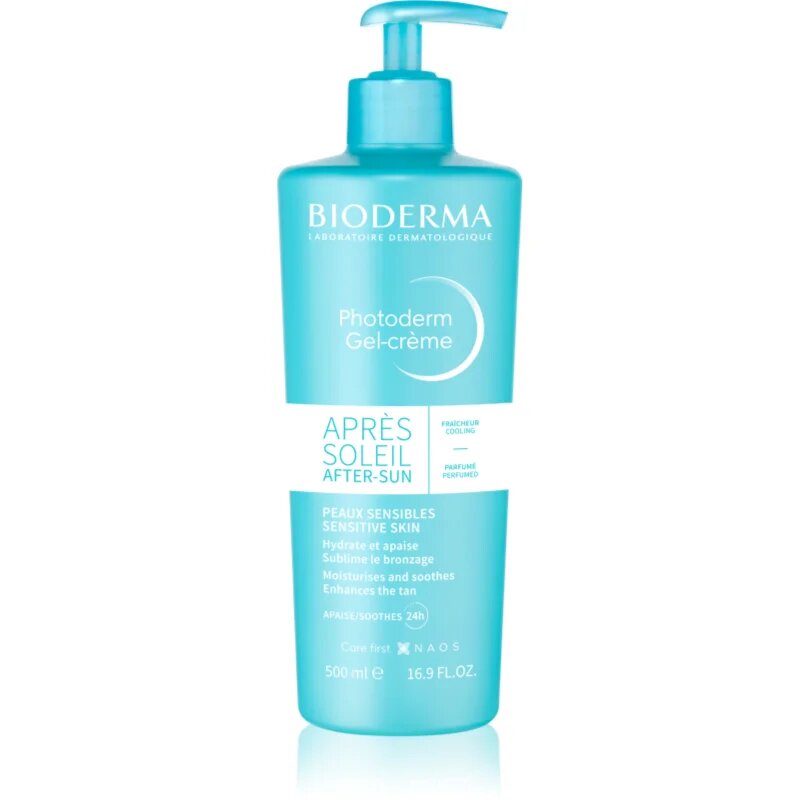 Bioderma Photoderm After Sun pomirjajoč gel po sončenju z vlažilnim učinkom 500 ml