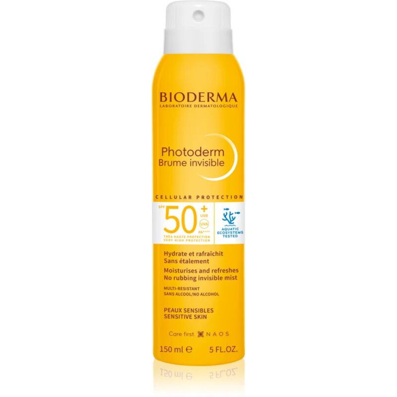 Bioderma Photoderm Brume Invisible meglica za sončenje v pršilu SPF 50+ 150 ml