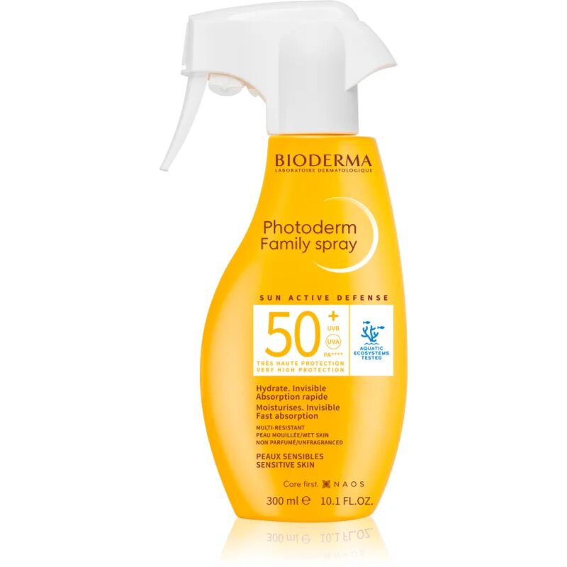 Bioderma Photoderm Family Spray SPF50+ pršilo za sončenje SPF 50+ 300 ml