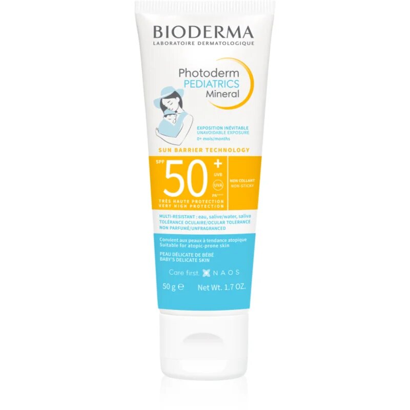 Bioderma Photoderm Pediatrics krema za sončenje za otroke SPF 50+ 50 g