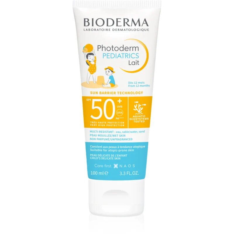 Bioderma Photoderm Pediatrics losjon za sončenje za otroke 100 ml