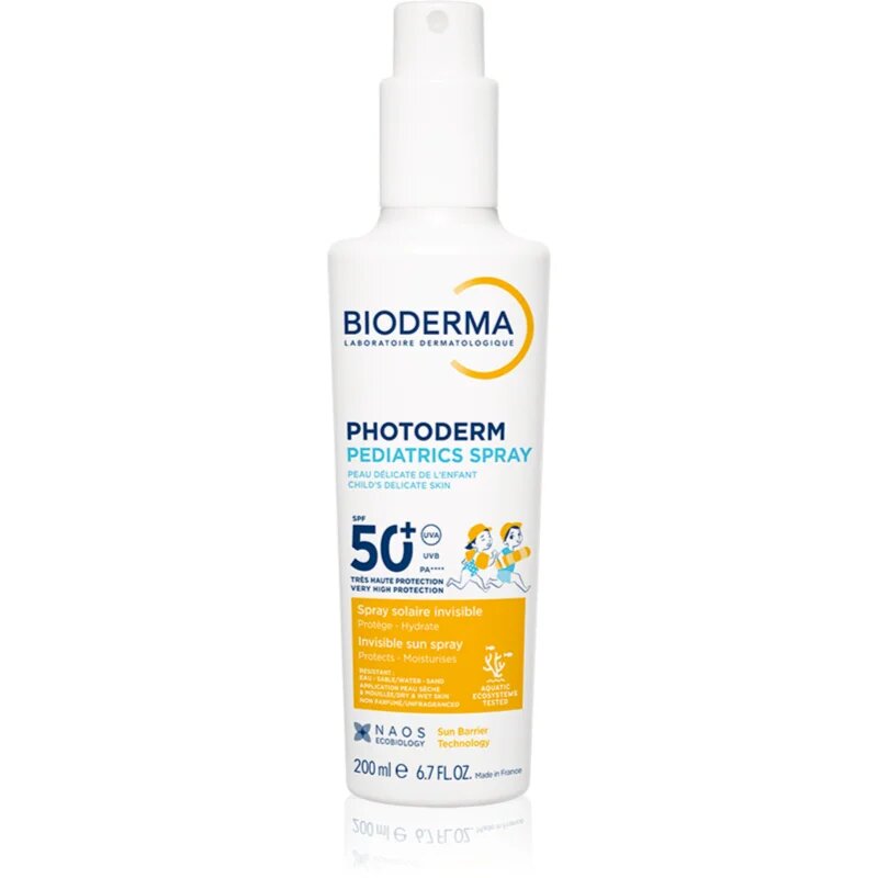 Bioderma Photoderm Pediatrics otroško pršilo za sončenje SPF 50+ 200 ml