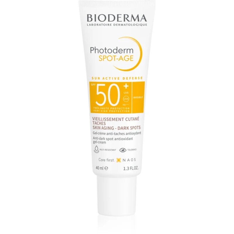 Bioderma Photoderm Spot-Age krema za sončenje proti staranju kože SPF 50+ 40 ml