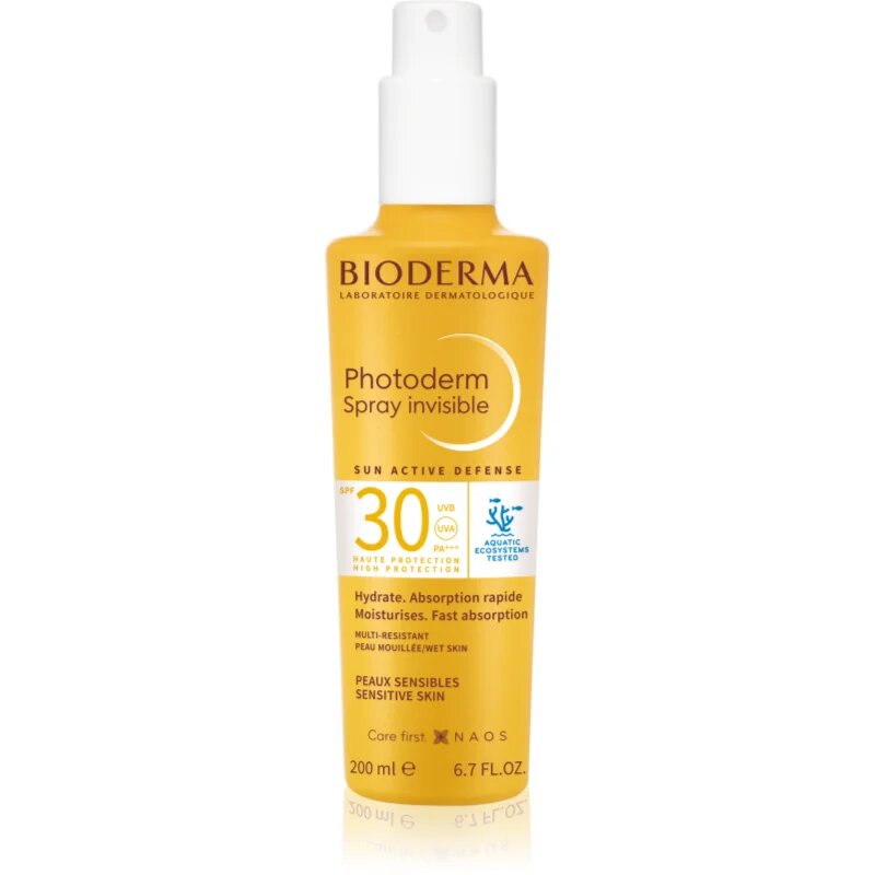 Bioderma Photoderm Spray SPF 30 pršilo za sončenje SPF 30 200 ml