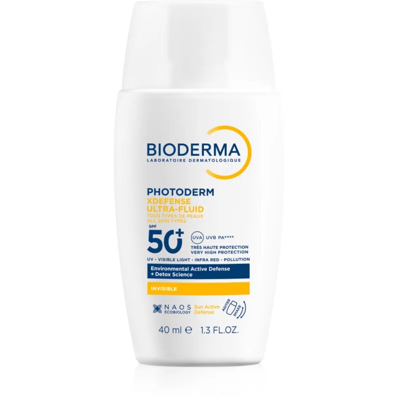 Bioderma Photoderm XDefense Invisible zaščitni fluid SPF 50+ 40 ml