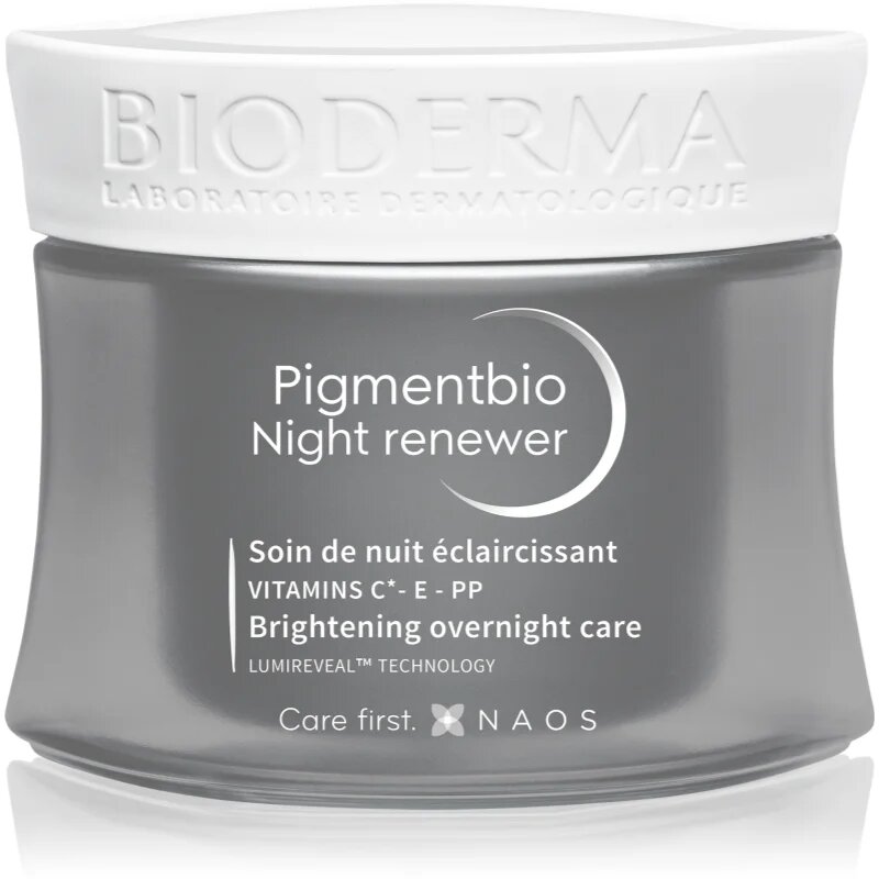 Bioderma Pigmentbio Night Renewer nočna krema proti temnim madežem 50 ml