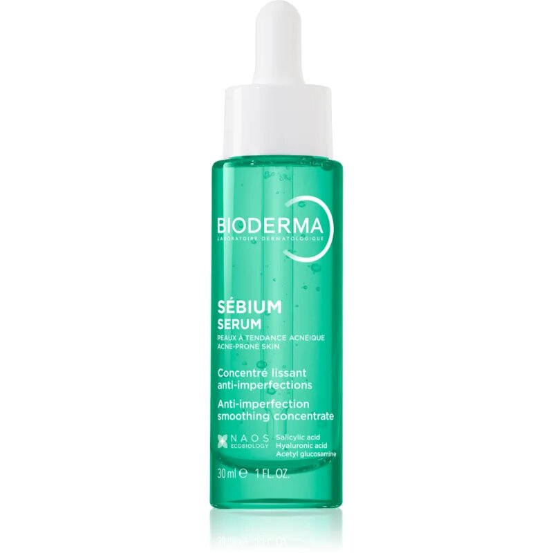 Bioderma Sébium Sérum serum za obraz za problematično kožo 30 ml