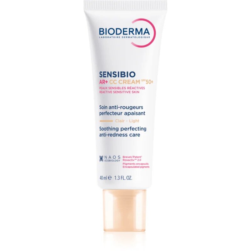 Bioderma Sensibio AR+ CC krema SPF 50+ 40 ml